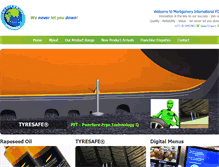 Tablet Screenshot of montgomeryint.com